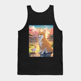 Playful Nature of Shiba dogs Tank Top